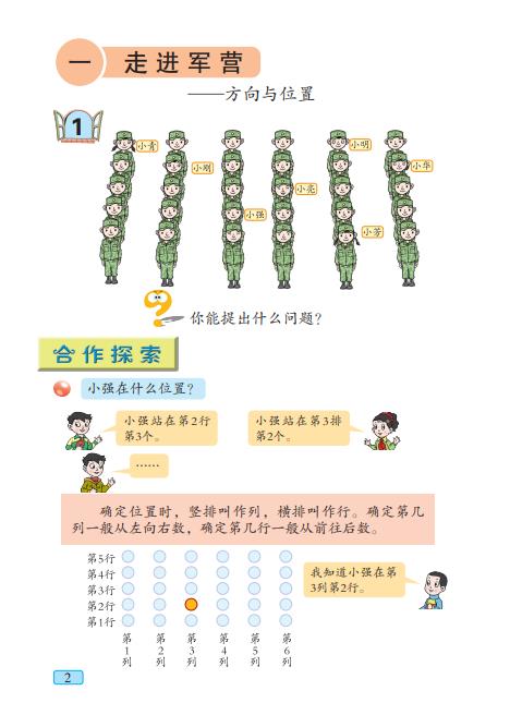 义务教育教科书五四学制青岛版数学五年级上册pdf高清版下载